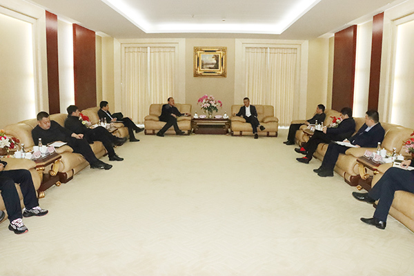 錦州市義縣領(lǐng)導一行到海螺環(huán)保訪問交流